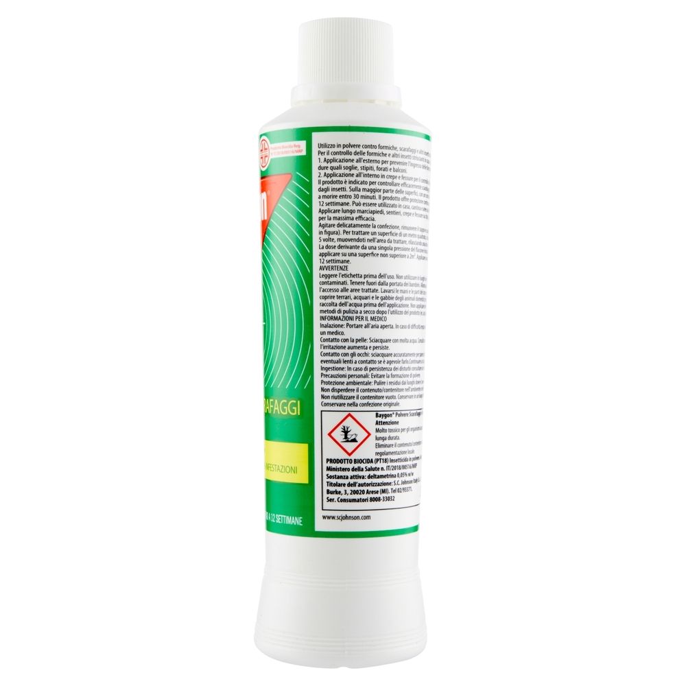 Baygon Polvere Scarafaggi e Formiche 250 g